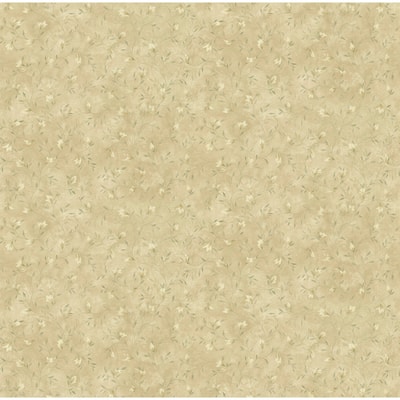 Benicia, Folk Botanical Honey Trail, 33' L X 20.5 W, Wallpaper Roll