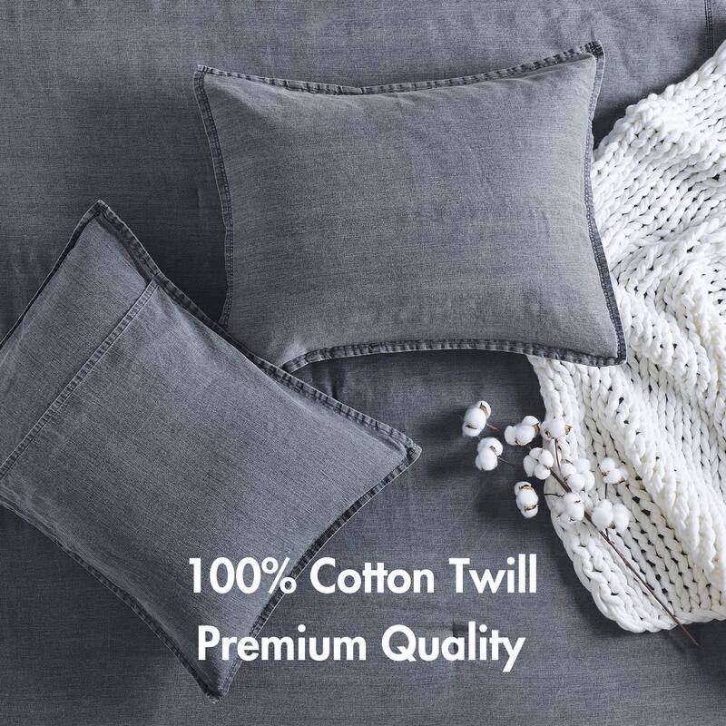 GDF Studio - Haven Twill Washed Cotton Comforter Set