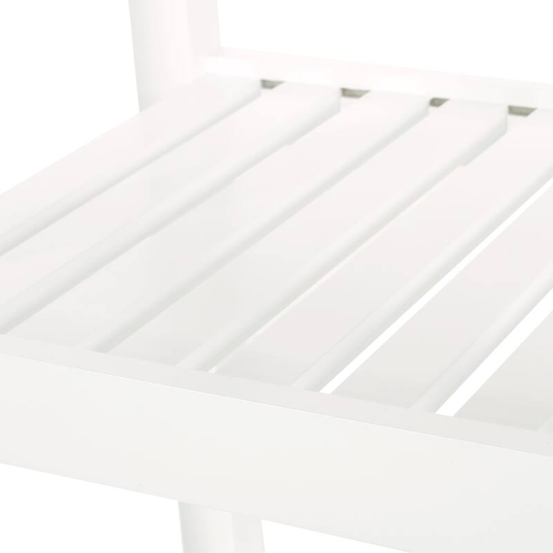 Compact Kitchen Cart with Rubberwood Top, 1 Drawer, 2 Shelves & Towel Holder - Rolling Casters, Modern Style