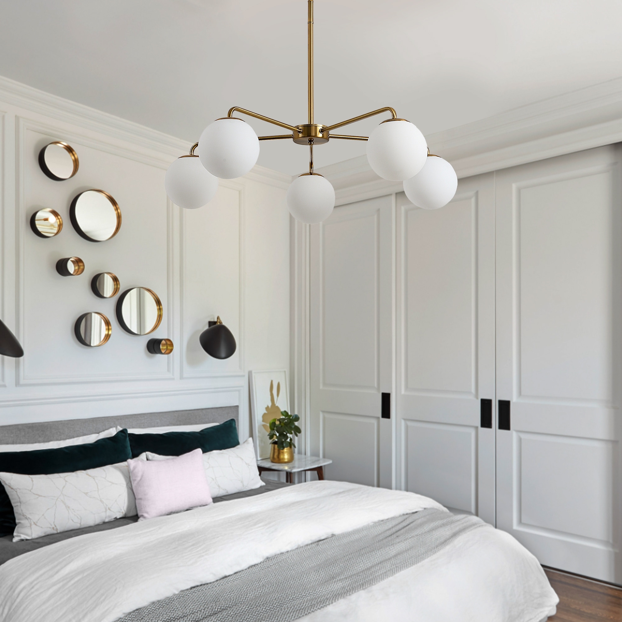 Mid century bedroom light fixtures cheap