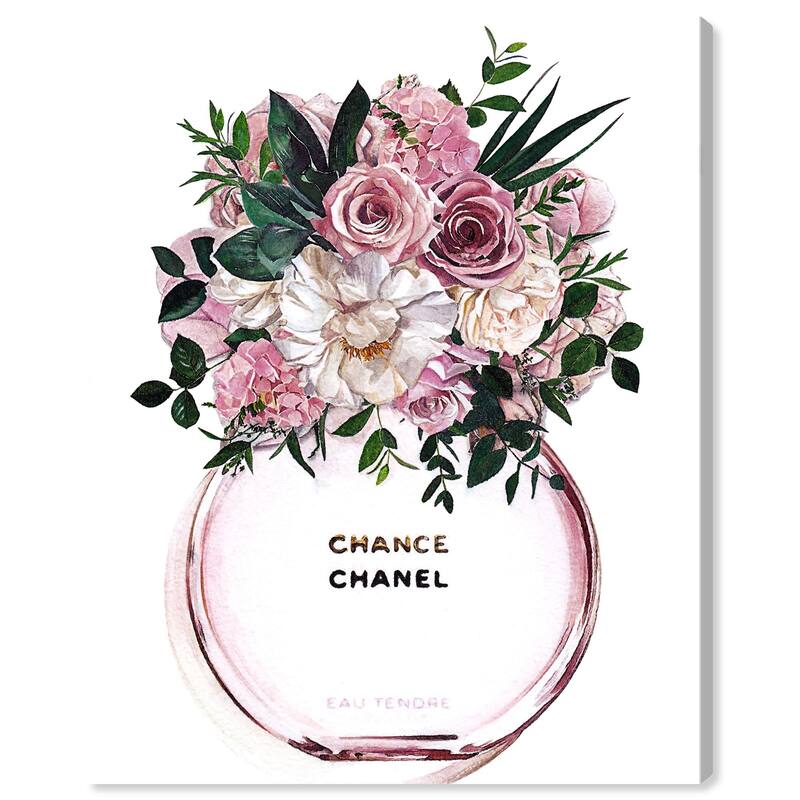 Floral Chance Fragrance Canvas by Art Remedy, Gallery Wrapped - 16" x 20"