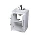 preview thumbnail 6 of 9, Elegant Lighting VF29024 Chase 24" Free Standing Single Basin Vanity