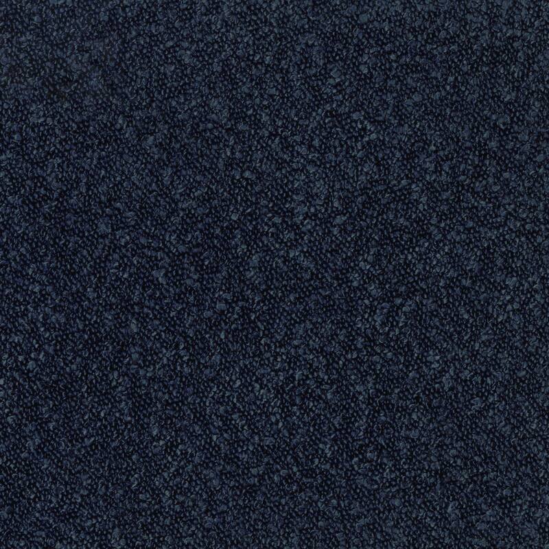 Arden 31" Boucle Swivel Chair with Ottoman - Solid Wood Legs