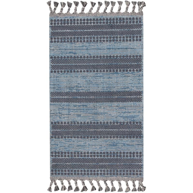 Nourison Asilah Scandinavian Boho Stripe Area Rug