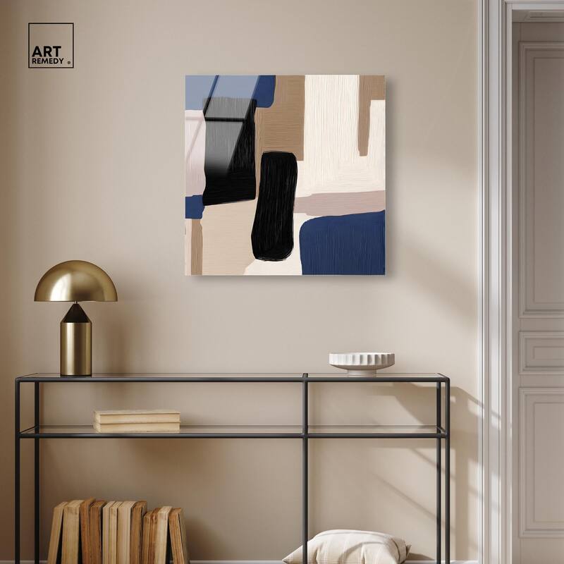 Blue Quietude I Acrylic by Art Remedy, Ready to Hang