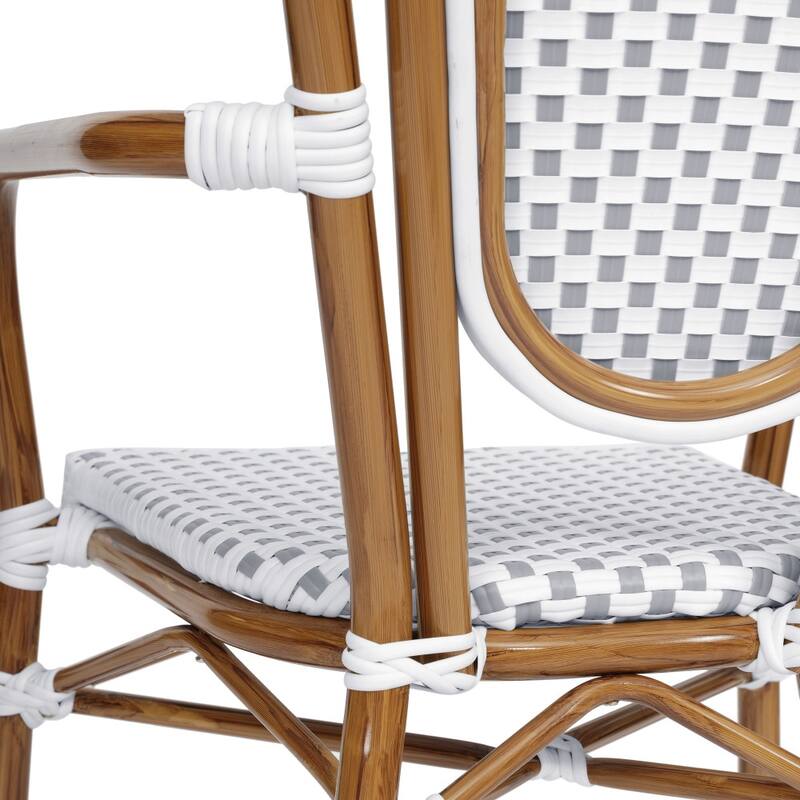 All-Weather Commercial Paris Chair with Metal Frame