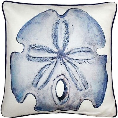 Big Island Sand Dollar Throw Pillow