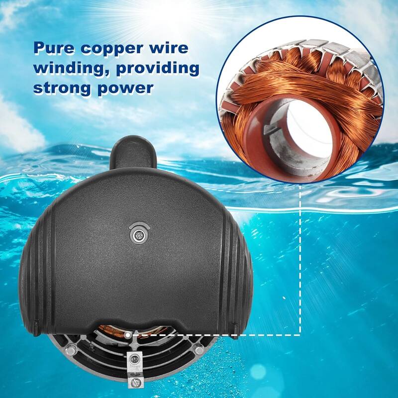 2 HP Stainless Steel Continuous Single Phase Pool Pump Motor B2855