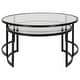 preview thumbnail 3 of 4, Uttermost Rhea Black Nesting Coffee Tables S/2