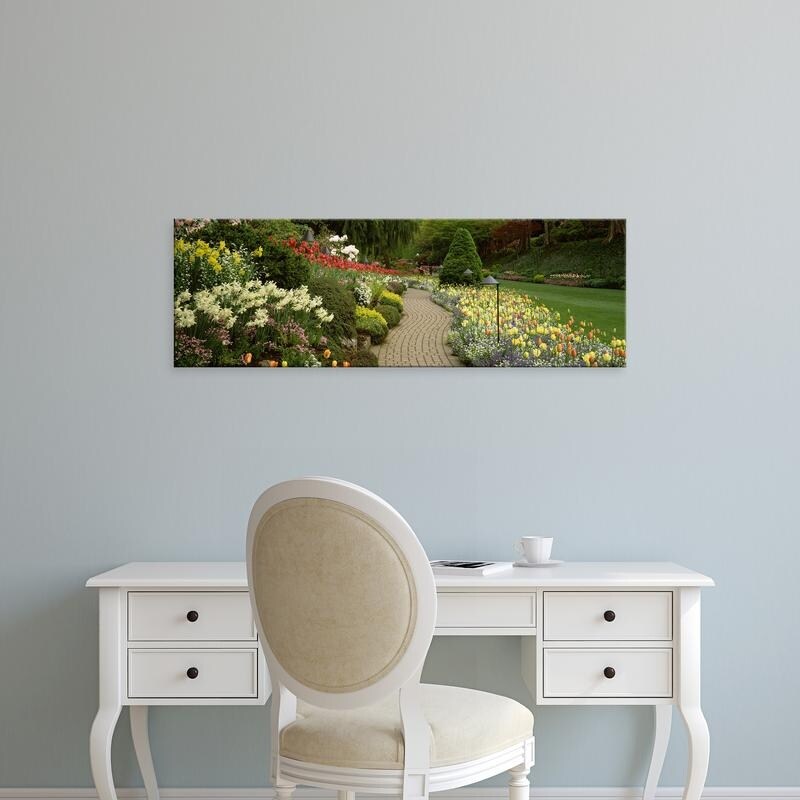 Easy Art Prints Panoramic Images S Flowers Butchart Gardens Flowers Butchart Gardens