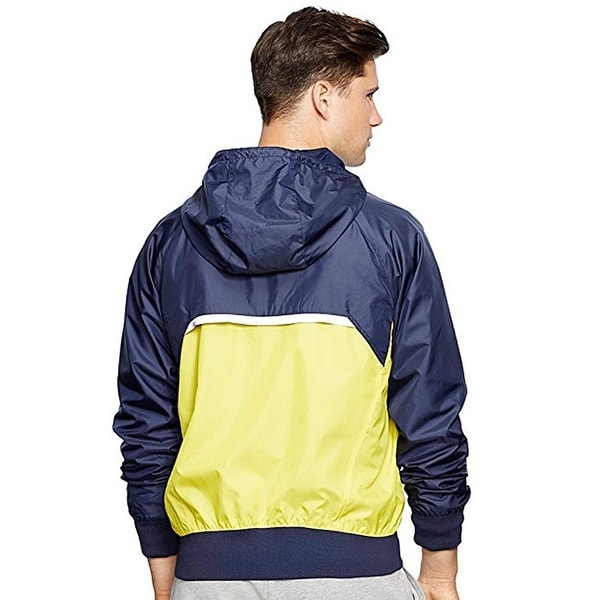 navy blue polo windbreaker