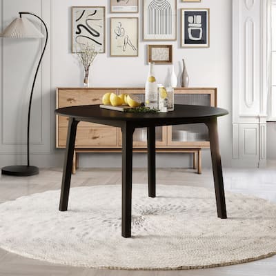 CraftPorch Transitional Drop-Leaf Dining Table