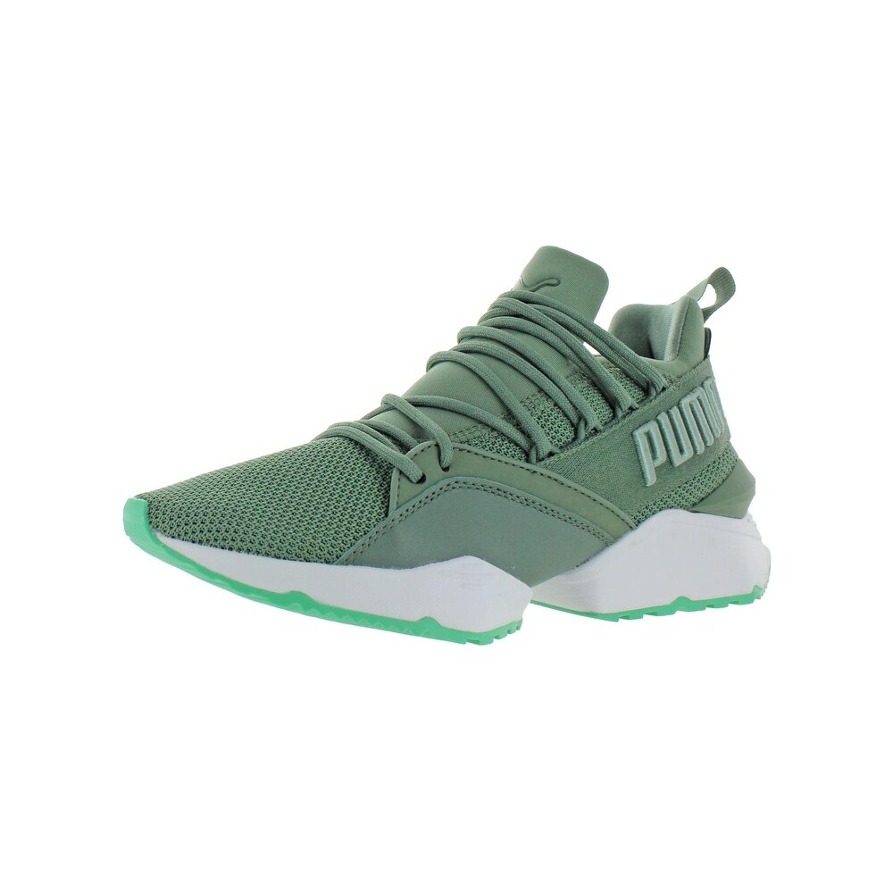 puma green sneakers womens