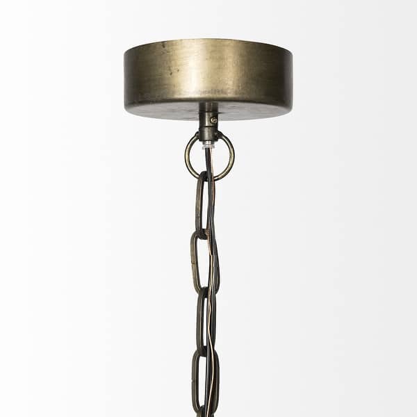 Rustic Gold Ton Metal Dome Hanging Light Rustic Gold Ton Metal Dome Hanging Light