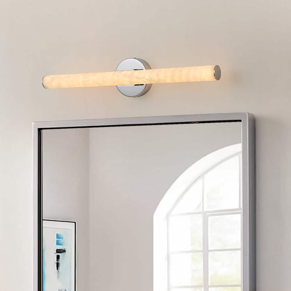 Marble Rock Linear Dimmable LED Vanity Light - Warm Lighting 23in