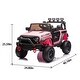 preview thumbnail 81 of 98, 24V Ride-On Car with Adjustable Speed and Suspension, Great Holiday Present Pink