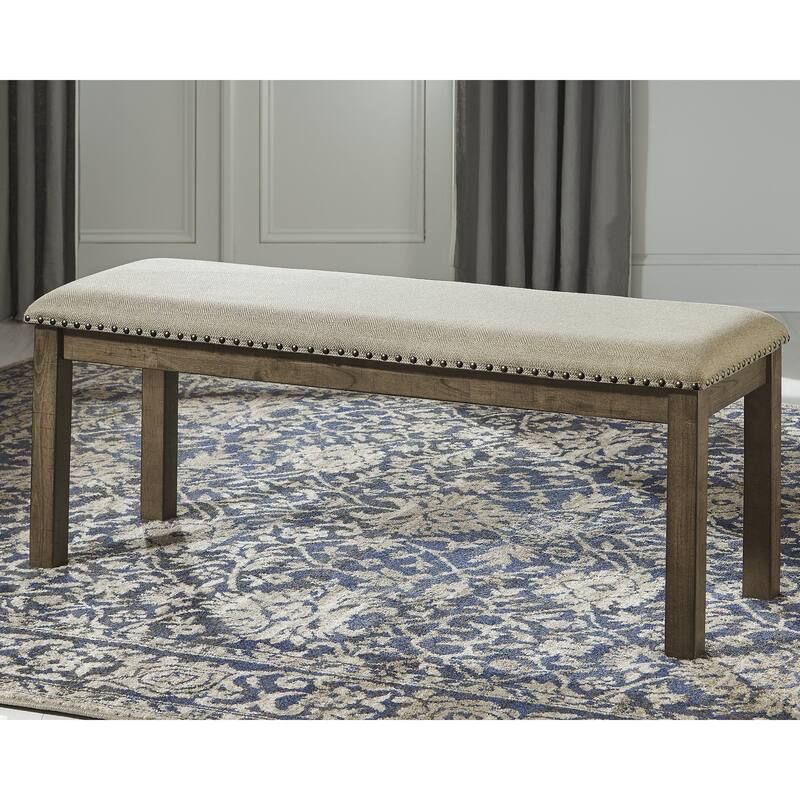 Signature Design by Ashley Moriville Grayish Brown 6-Piece Dining Package