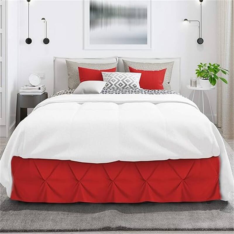 Pinch Pleat Bed Skirt
