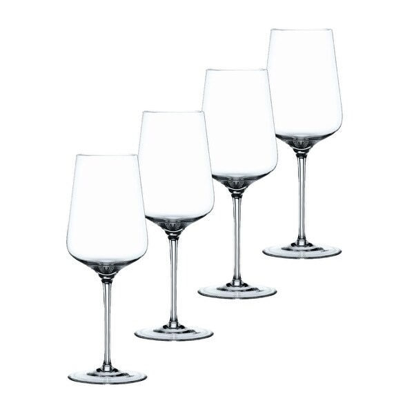 Fitz and Floyd Organic Band White Wine Glasses - Set of 4