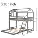 preview thumbnail 24 of 22, Bunk Bed with Ladder Window and Full-Length Guardrail