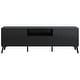 Black Modern TV Stand Living Room Media Cabinets for TV Up to 70