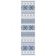preview thumbnail 52 of 53, SAFAVIEH Augustine Serap Contemporary Cotton Rug 2' x 8' Runner - Navy/Creme - Runner