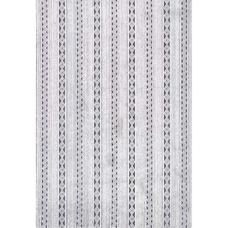 Nuloom Moroccan Pinstripes Velia Area Rug