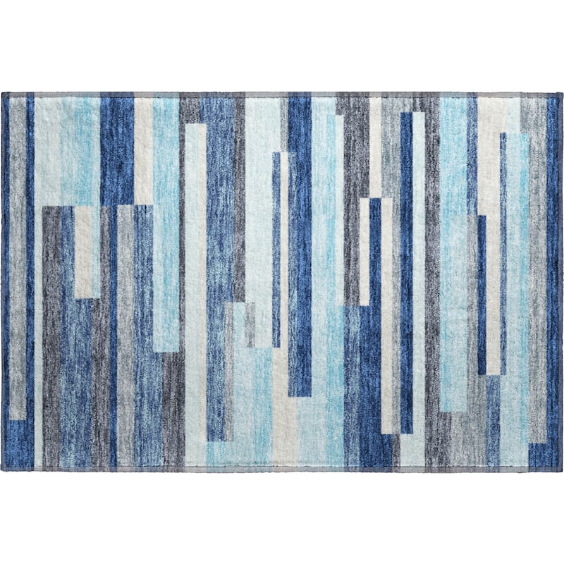 Premium Washable Super Soft Mosaic Stripe Mayfield Rug