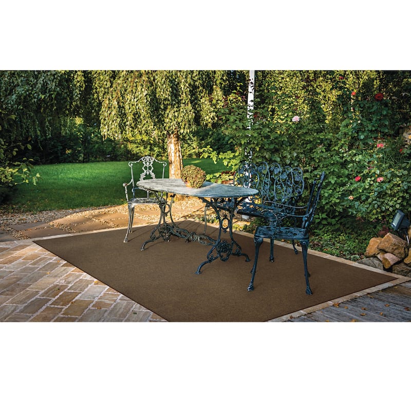 Foss Floors 6X8 Grizzly Grass Indoor/Outdoor Area Rug On Sale Bed