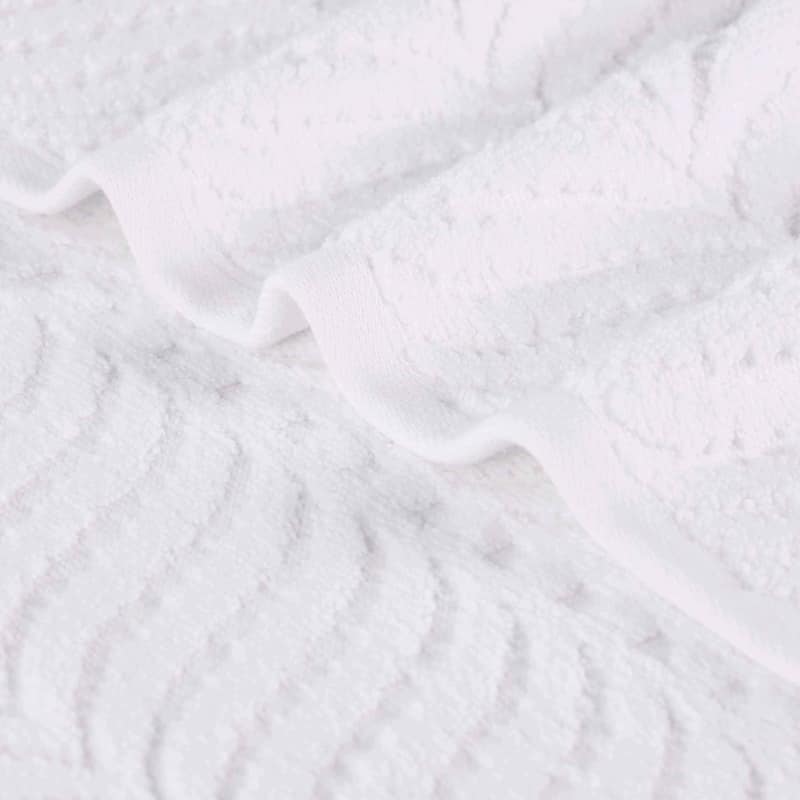 Superior Chevron Zero Twist Solid and Jacquard Cotton 9 Piece Towel Set