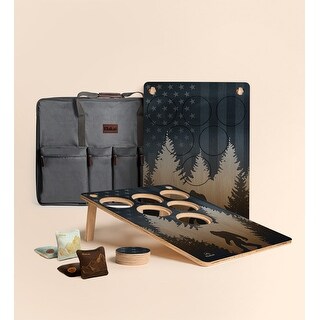 American Sasquatch Cornhole Pong Game