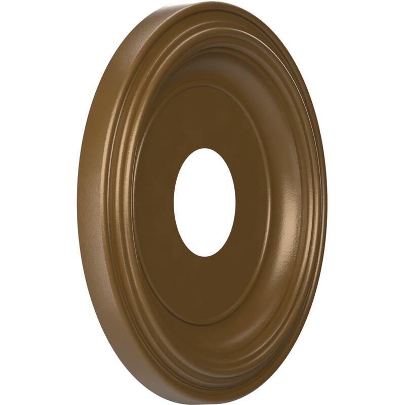3 1/2" Inside Diameter - Traditional Thermoformed PVC Ceiling Medallion