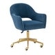 preview thumbnail 37 of 53, Saloma Velvet Office Chair