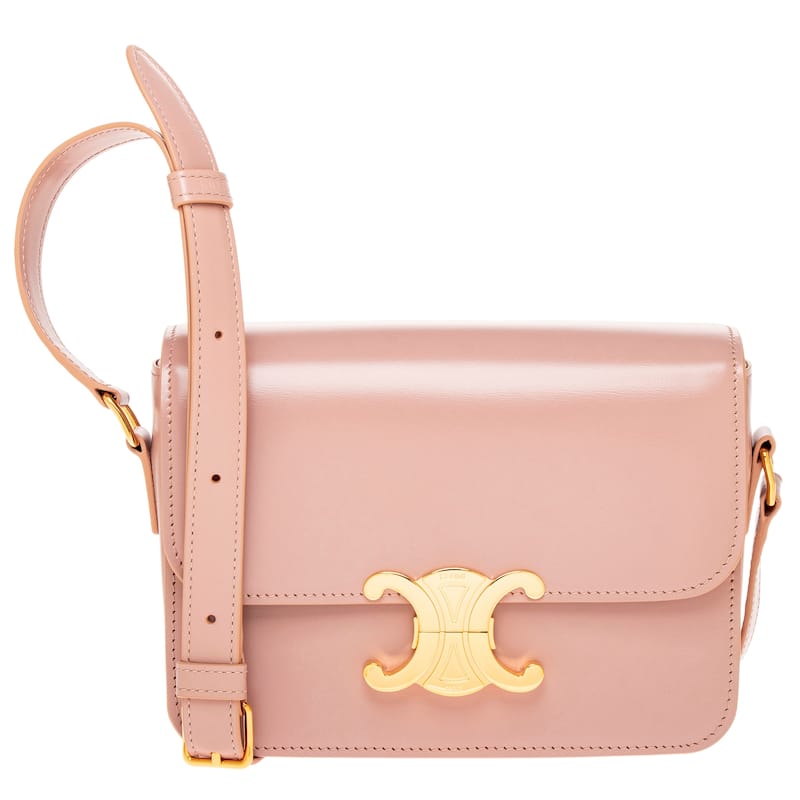 Celine Teen Triomphe Bag - Peach