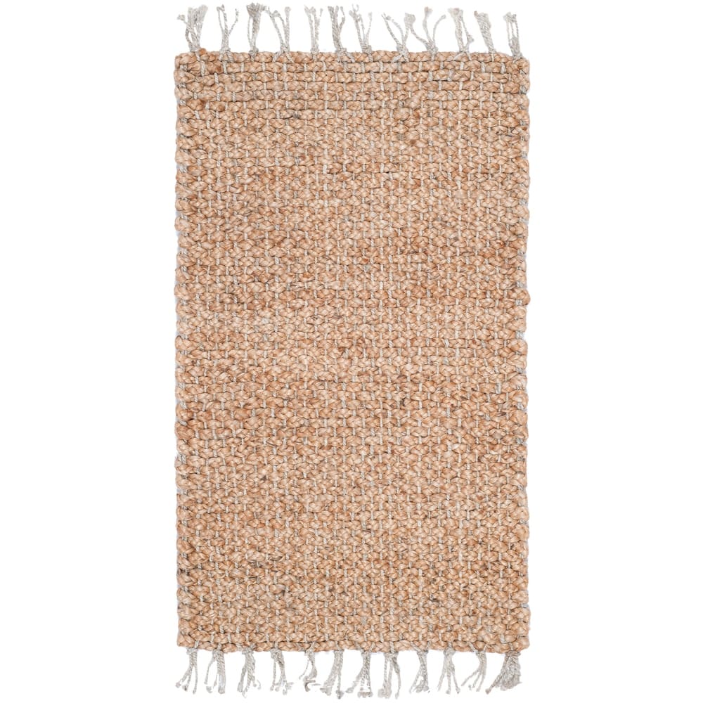SAFAVIEH Handmade Natural Fiber Montserrat Jute Rug with Fringe
