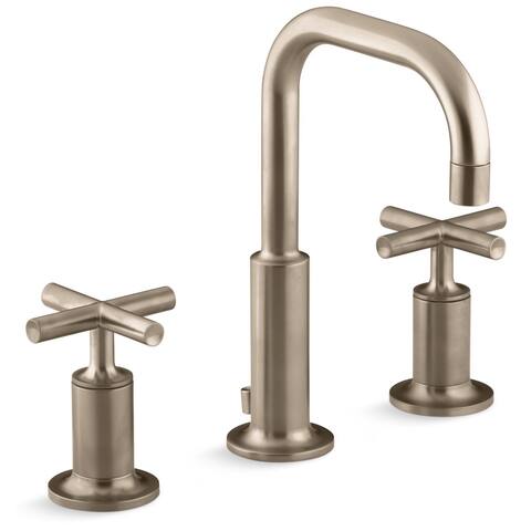 Kohler Purist 1.2 GPM Widespread Bathroom Faucet with Pop-Up Drain
