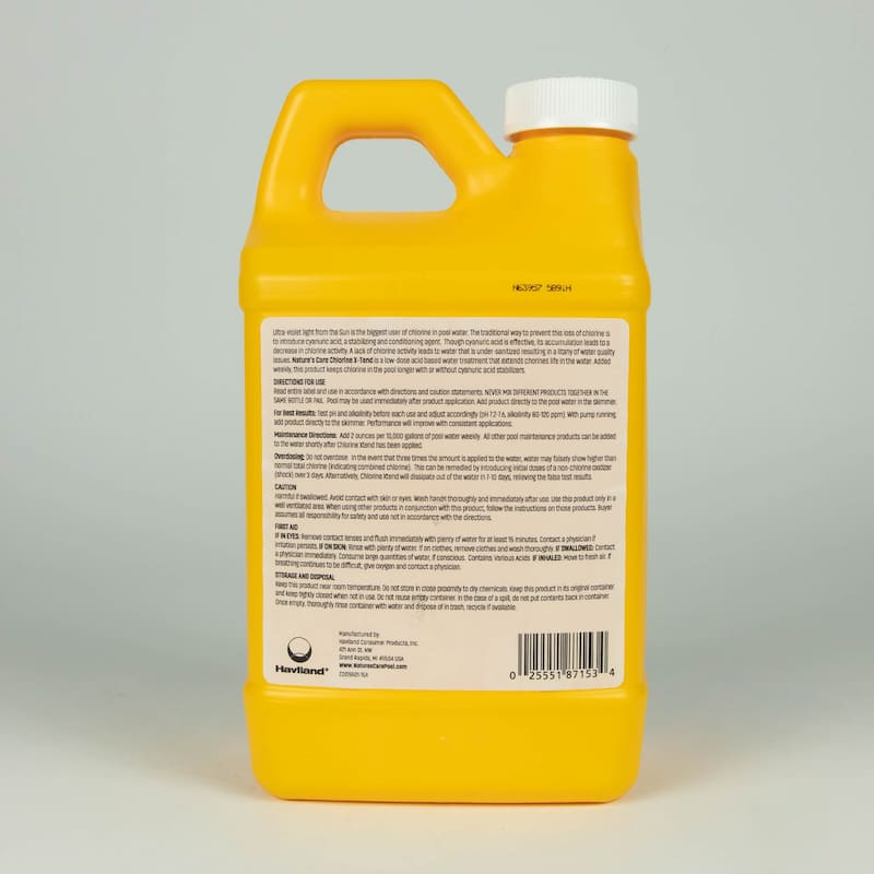 64 Oz. Nature's Care Chlorine X-Tend for Swimming Pools