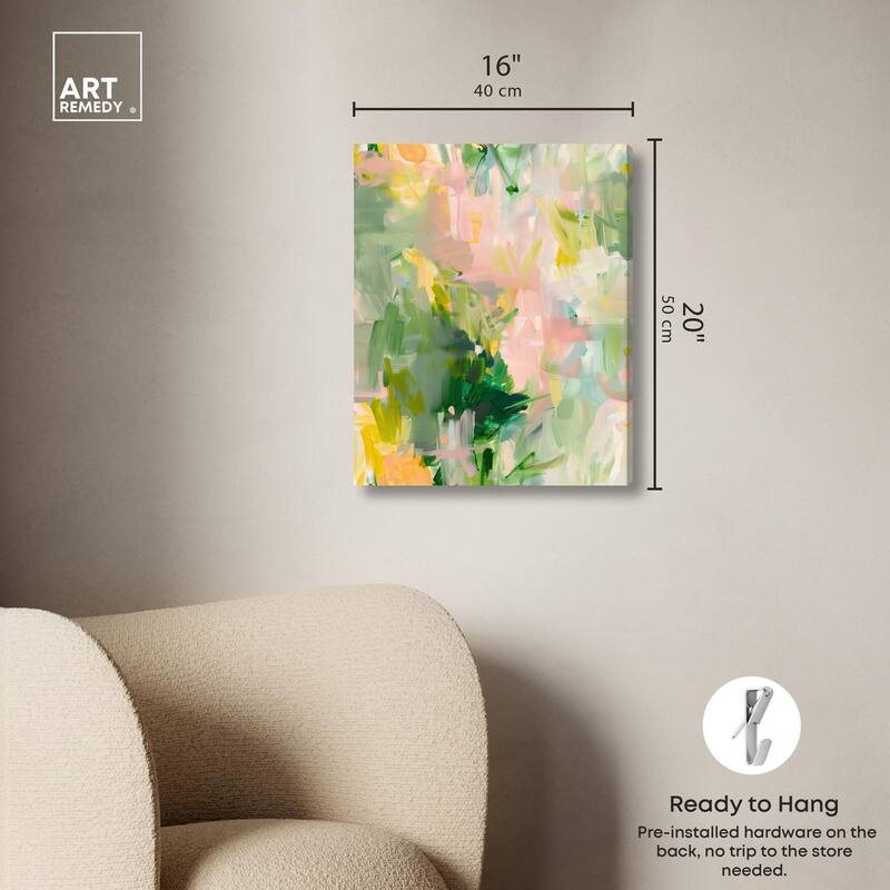Quantum Hues II Canvas by Art Remedy, Gallery Wrapped
