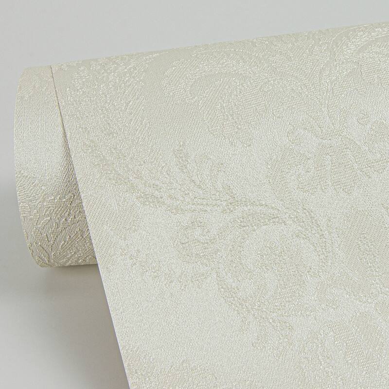 Sirpi Renatta Cream Damask Wallpaper - 20.9 x 396 x 0.025