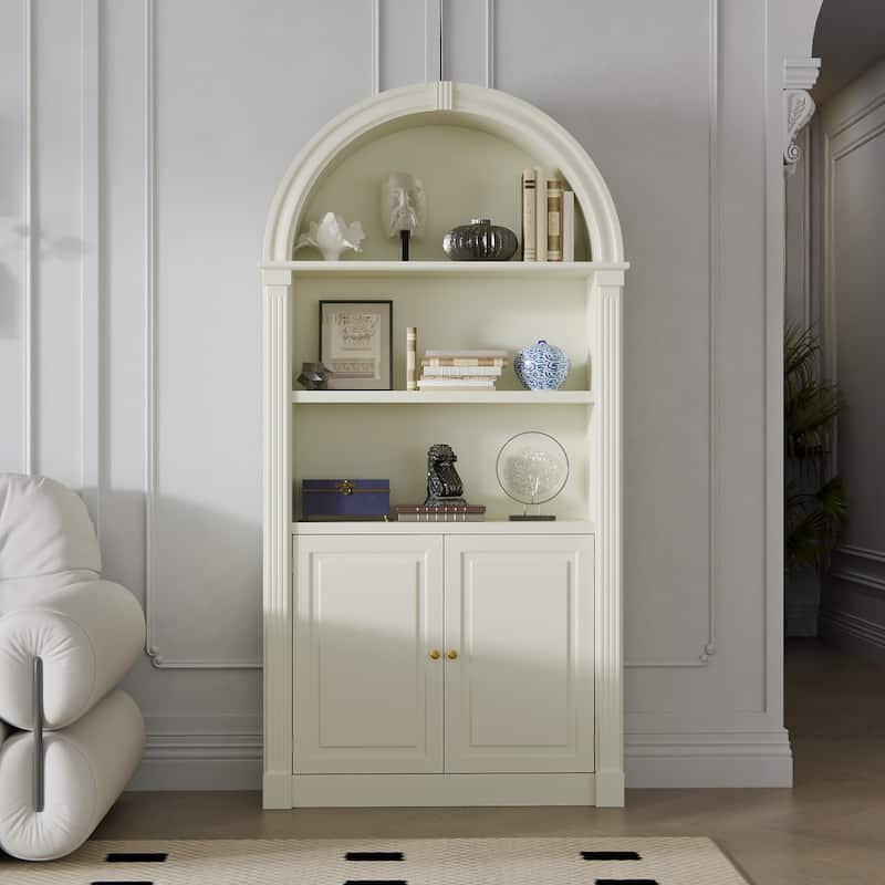 Living Room Display Cabinet ,Showcase Cabinet,Open & Closed Storage,Ideal for Home Decor Display