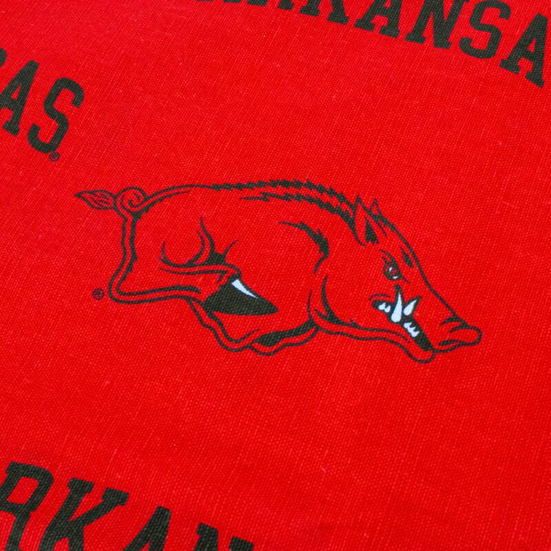 Arkansas Razorbacks Tailgate Fitted Tablecloth, 33" x 33", Card Table