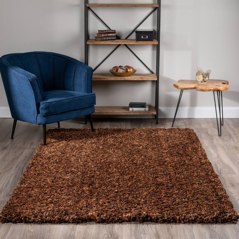 Addison Alpha Lavish Variegated Shag Area Rug