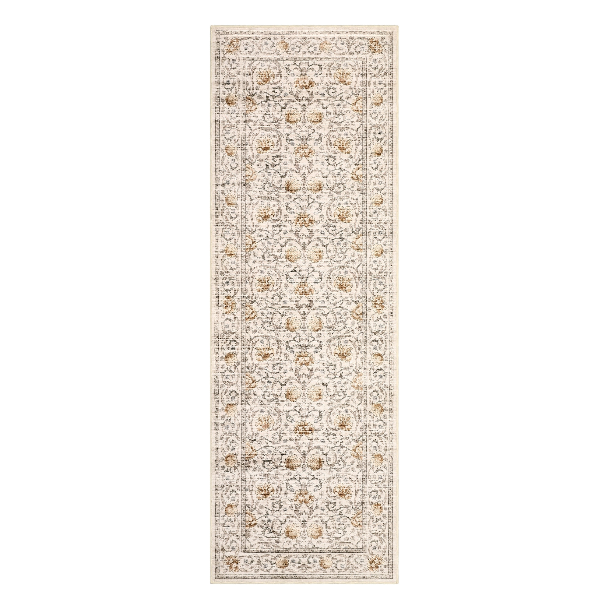 Garvee William Morris Style Floral Area Rug - Overstock - 43897389