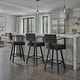 preview thumbnail 74 of 80, Amisco Akers Swivel Bar Stool