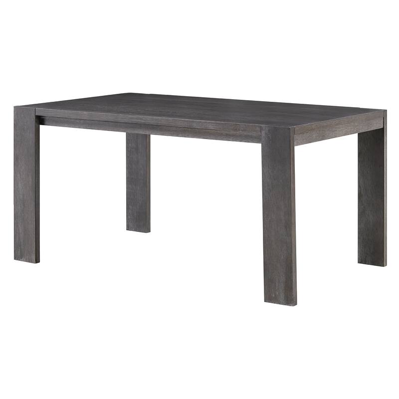 3-piece Farmhouse Style Simple Dining Set, Dining Table and 2 Benches, for Dining Room, Kitchen and Living Room