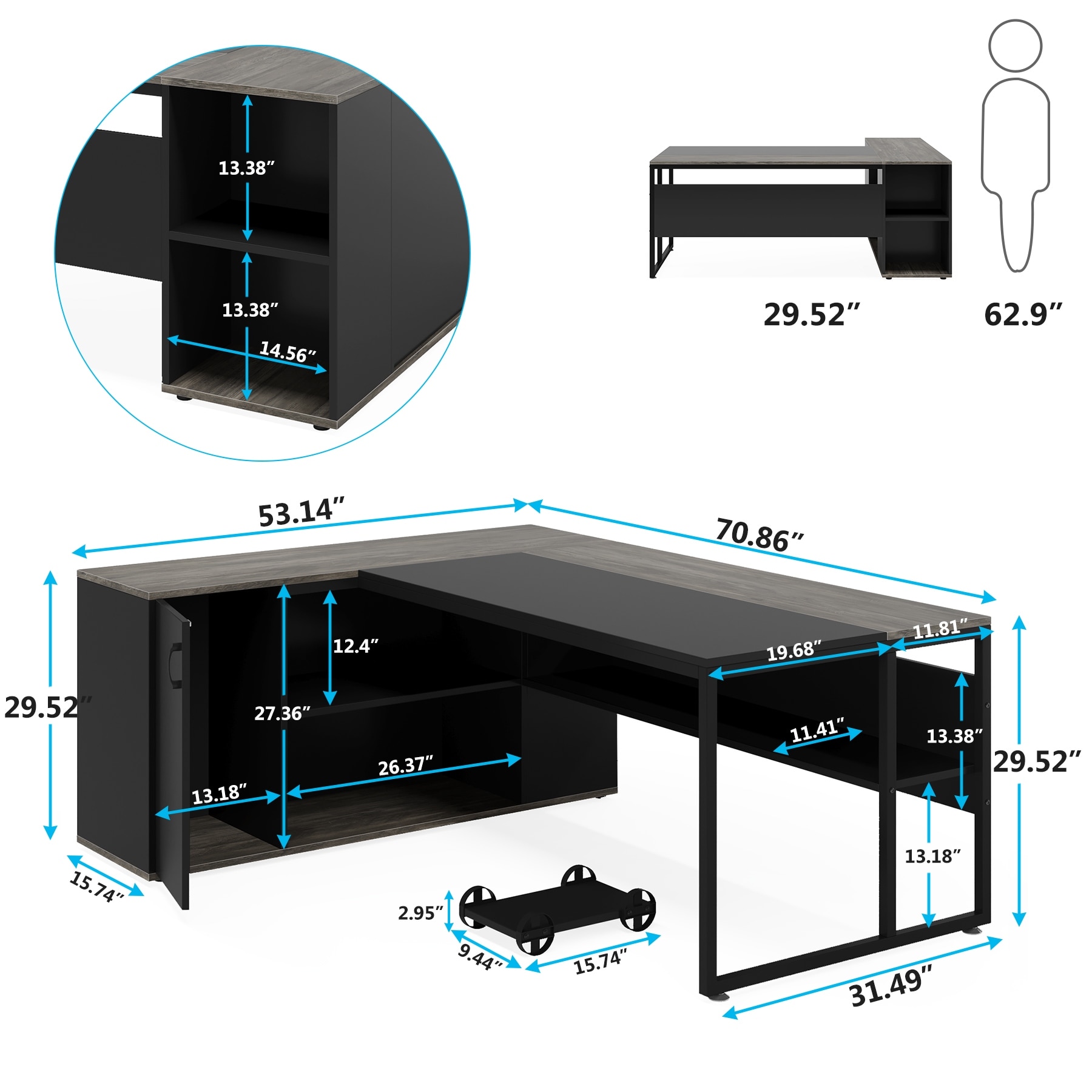 71-inch-L-Shaped-Executive-