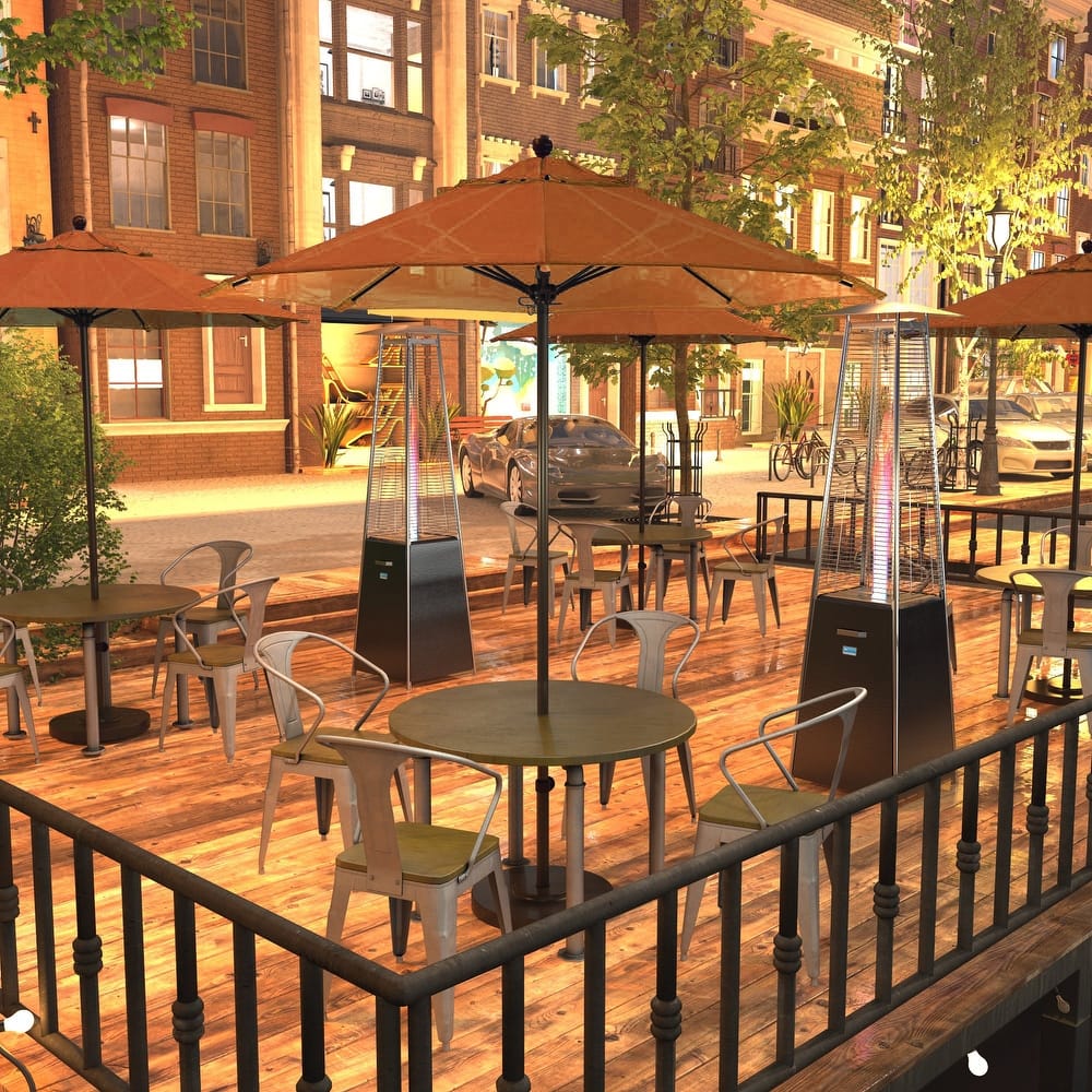 California Umbrella 7.5' Venture Series Patio Umbrella, Bronze Aluminum Pole Fiberglass Ribs Push Lift, Sunbrella Cilantro