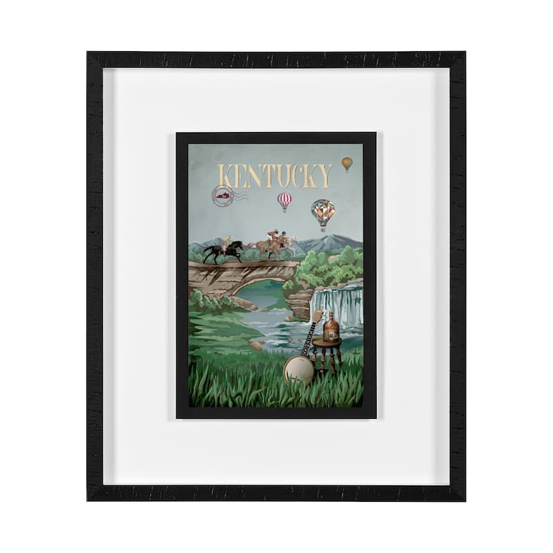 Kentucky Go (M) Framed Art Print