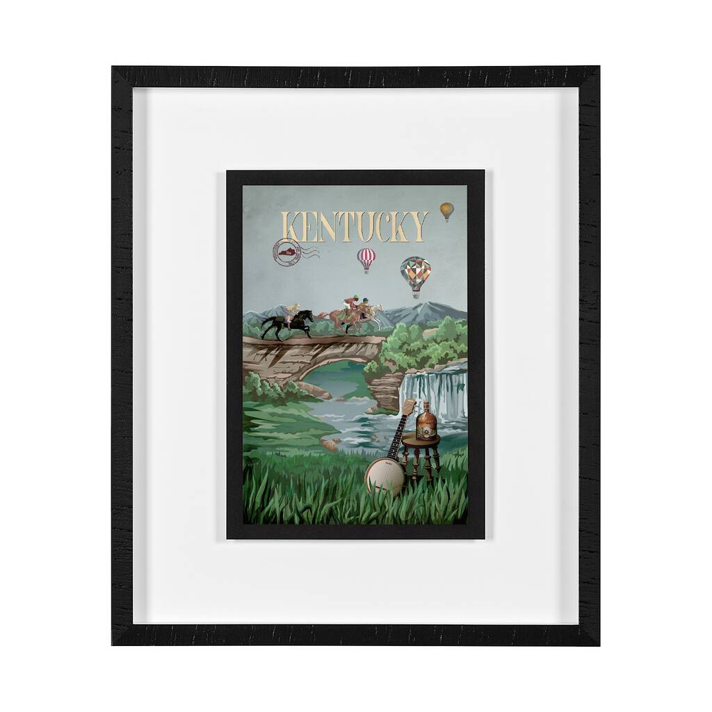 Kentucky Go (M) Framed Art Print