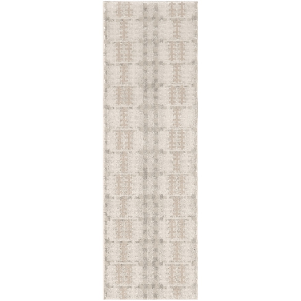 Nourison Nordic Indoor only Grey Geometric Area Rug